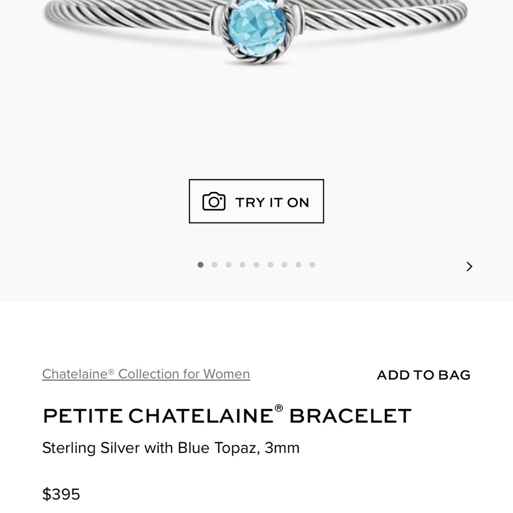 David Yurman PETITE CHATELAINE® BRACELET - Picture 8 of 9